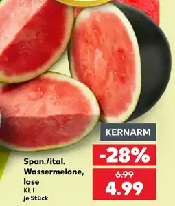 Kaufland Span./ital. Wassermelone, lose Angebot