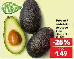 Kaufland Peruan./ südafrik. Avocado, lose Angebot