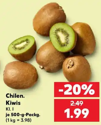 Kaufland Chilen. Kiwis Angebot