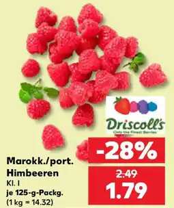 Kaufland Marokk./port. Himbeeren Angebot