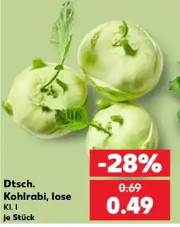 Kaufland Dtsch. Kohlrabi, lose Angebot