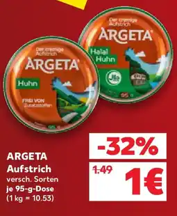 Kaufland ARGETA Aufstrich Angebot