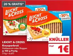 Kaufland LEICHT & CROSS Knusperbrot Angebot