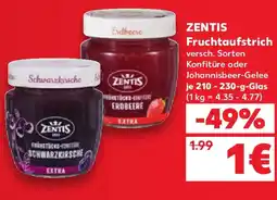 Kaufland ZENTIS Fruchtaufstrich Angebot