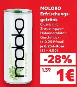 Kaufland MOLOKO Erfrischungsgetränk Angebot