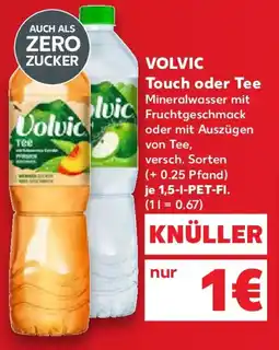 Kaufland Volvic Touch oder Tee Angebot