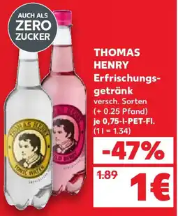 Kaufland THOMAS HENRY Erfrischungsgetränk Angebot