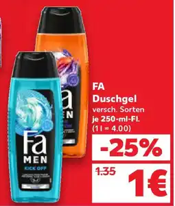 Kaufland FA Duschgel Angebot