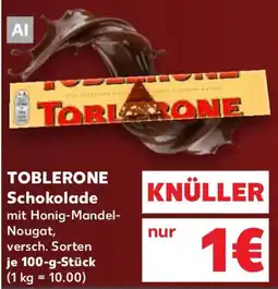 Kaufland TOBLERONE Schokolade Angebot