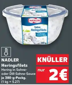 Kaufland NADLER Heringsfilets Angebot