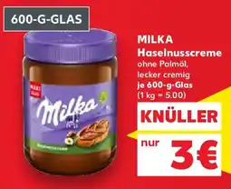 Kaufland Milka Haselnusscreme Angebot