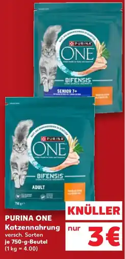 Kaufland PURINA ONE Katzenfutter Angebot