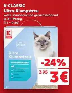 Kaufland K-CLASSIC Ultra-Klumpstreu Angebot