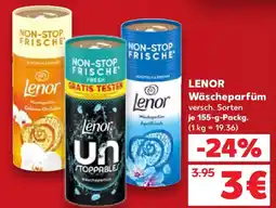 Kaufland Lenor Wäscheparfüm Angebot