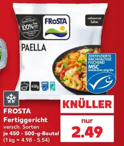 Kaufland FROSTA Fertiggericht Angebot