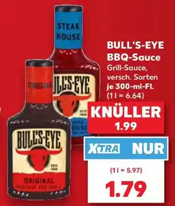Kaufland BULL'S-EYE BBQ-Sauce Angebot