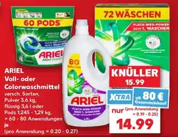 Kaufland ARIEL Voll- oder Colorwaschmittel Angebot