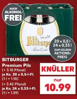 Kaufland BITBURGER Premium Pils Angebot