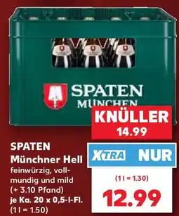 Kaufland SPATEN Münchner Hell Angebot