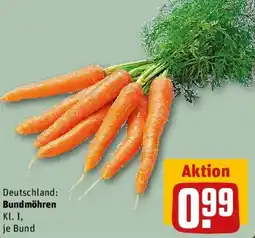 REWE Bundmöhren Angebot