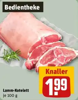 REWE Lamm-Kotelett Angebot
