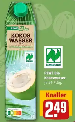 REWE REWE Bio Kokoswasser Angebot