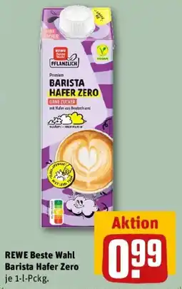 REWE REWE Beste Wahl Barista Hafer Zero Angebot