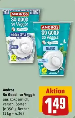 REWE Andros So Good - so Veggie Angebot