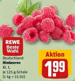 REWE Himbeeren Angebot