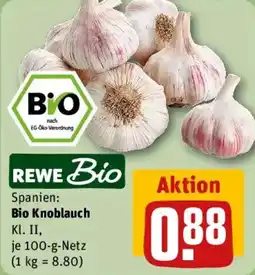REWE Bio Knoblauch Angebot