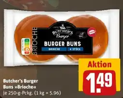 REWE Butcher's Burger Buns Brioche Angebot