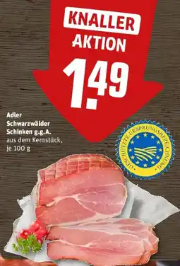 REWE Adler Schwarzwälder Schinken g.g.A. Angebot