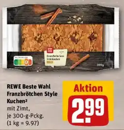 REWE REWE Beste Wahl Franzbrötchen Style Kuchen Angebot