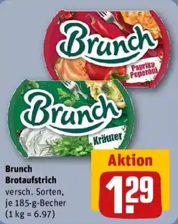 REWE Brunch Brotaufstrich Angebot
