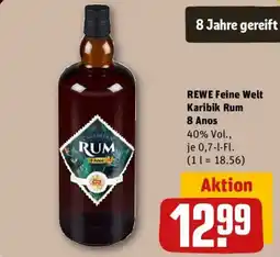 REWE REWE Feine Welt Karibik Rum 8 Anos Angebot
