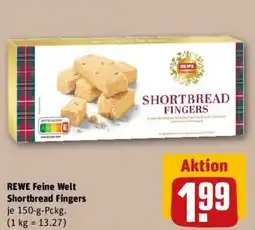 REWE REWE Feine Welt Shortbread Fingers Angebot