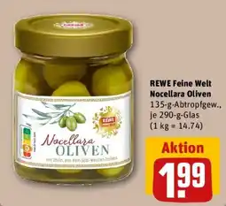 REWE REWE Feine Welt Nocellara Oliven Angebot