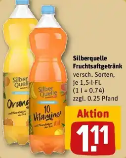 REWE Silber Quelle Fruchtsaftgetränk Angebot