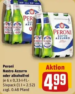 REWE Peroni Nastro Azzurro Angebot