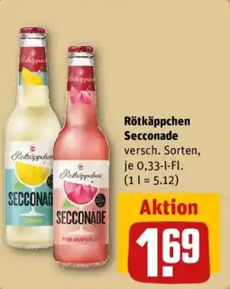 REWE Rötkäppchen Seconade Angebot