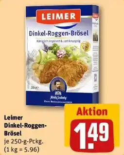 REWE Leimer Dinkel-Roggen-Brösel Angebot
