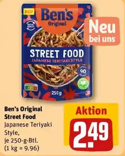 REWE Ben's Original Street Food Japanese Teriyaki Style Angebot