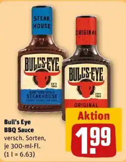 REWE Bull's Eye BBQ Sauce Angebot