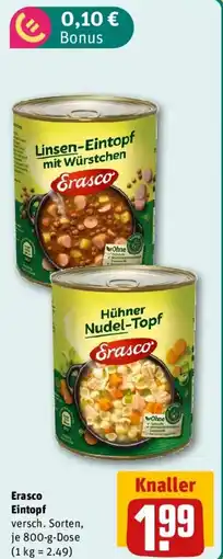 REWE Erasco Eintopf Angebot