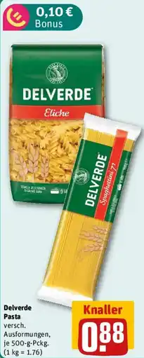 REWE Delverde Pasta Angebot