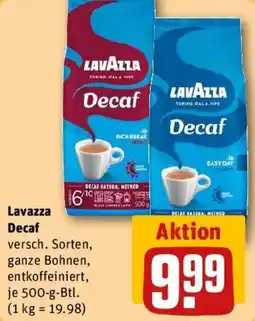 REWE Lavazza Decaf Angebot
