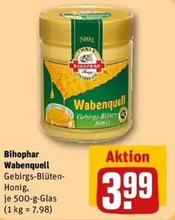 REWE Bihophar Wabenquell Angebot