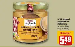 REWE REWE Regional Norddeutscher Blütenhonig Angebot