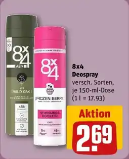 REWE 8x4 Deospray Angebot