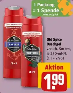 REWE Old Spice Duschgel Angebot